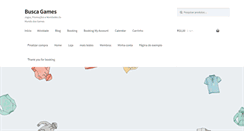 Desktop Screenshot of buscagames.com.br
