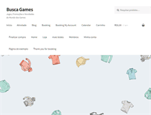 Tablet Screenshot of buscagames.com.br